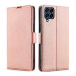 Custodia per telefono in pelle flip orizzontale con fibbia laterale ultrasottile, For Samsung Galaxy A03s 165.85mm US Version, For Samsung Galaxy A73 5G, For Samsung Galaxy M13, For Samsung Galaxy M53 5G
