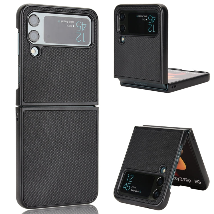Custodia protettiva per telefono in pelle incollata, For Samsung Galaxy Z Flip3 5G, For Samsung Galaxy Z Flip4
