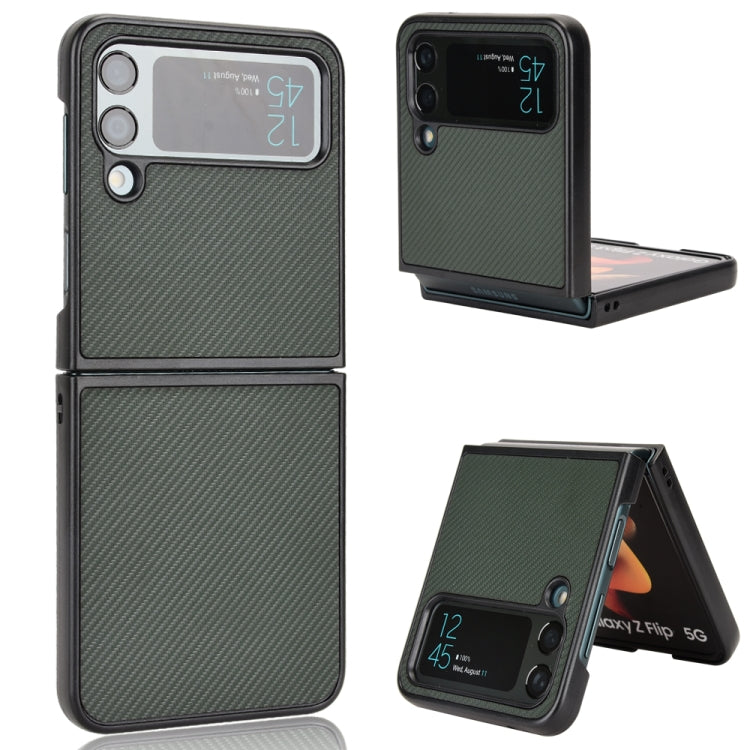 Custodia protettiva per telefono in pelle incollata, For Samsung Galaxy Z Flip3 5G, For Samsung Galaxy Z Flip4