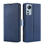 Custodia per telefono in pelle flip orizzontale con fibbia laterale ultrasottile, For Xiaomi 12 Lite, For Xiaomi Redmi Note 11T Pro 5G/Note 11T Pro+ 5G, For Xiaomi Poco M4 5G, For Xiaomi 12S Ultra