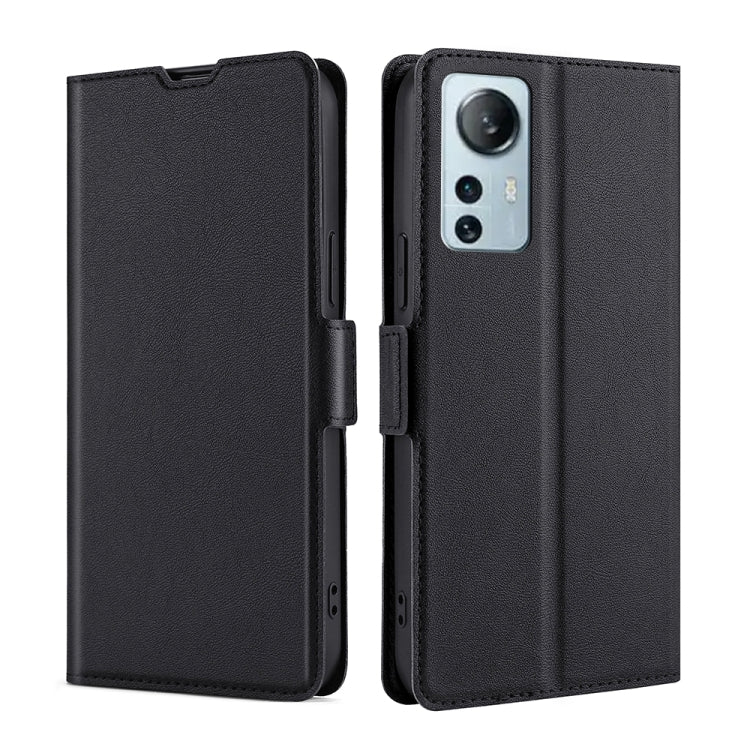 Custodia per telefono in pelle flip orizzontale con fibbia laterale ultrasottile, For Xiaomi 12 Lite, For Xiaomi Redmi Note 11T Pro 5G/Note 11T Pro+ 5G, For Xiaomi Poco M4 5G, For Xiaomi 12S Ultra
