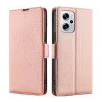 Custodia per telefono in pelle flip orizzontale con fibbia laterale ultrasottile, For Xiaomi 12 Lite, For Xiaomi Redmi Note 11T Pro 5G/Note 11T Pro+ 5G, For Xiaomi Poco M4 5G, For Xiaomi 12S Ultra