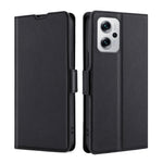 Custodia per telefono in pelle flip orizzontale con fibbia laterale ultrasottile, For Xiaomi 12 Lite, For Xiaomi Redmi Note 11T Pro 5G/Note 11T Pro+ 5G, For Xiaomi Poco M4 5G, For Xiaomi 12S Ultra