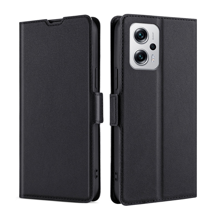 Custodia per telefono in pelle flip orizzontale con fibbia laterale ultrasottile, For Xiaomi 12 Lite, For Xiaomi Redmi Note 11T Pro 5G/Note 11T Pro+ 5G, For Xiaomi Poco M4 5G, For Xiaomi 12S Ultra