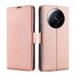 Custodia per telefono in pelle flip orizzontale con fibbia laterale ultrasottile, For Xiaomi 12 Lite, For Xiaomi Redmi Note 11T Pro 5G/Note 11T Pro+ 5G, For Xiaomi Poco M4 5G, For Xiaomi 12S Ultra
