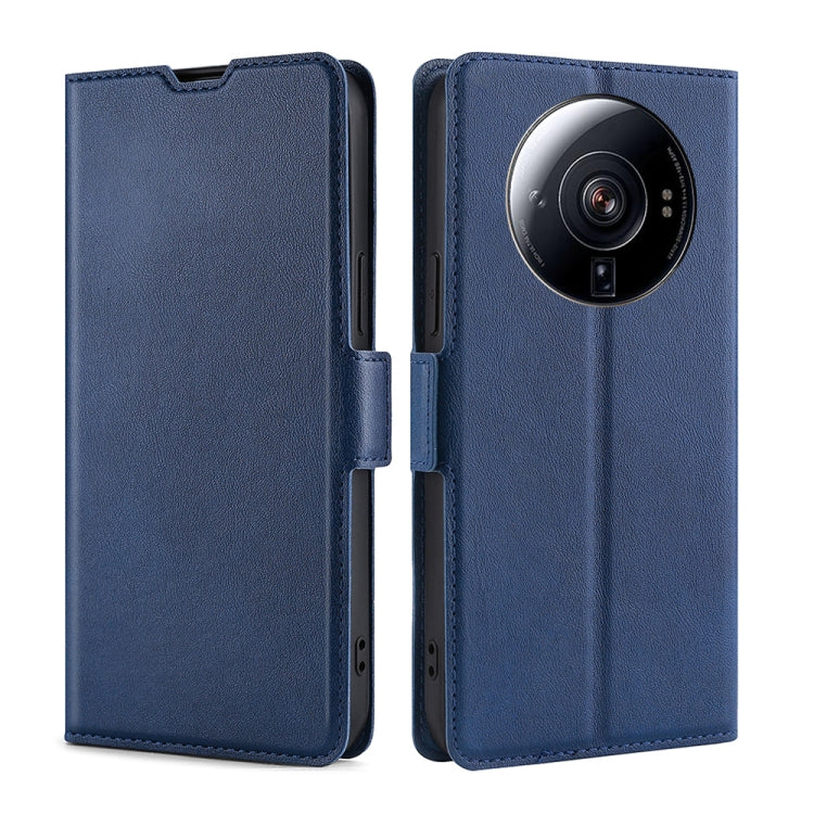 Custodia per telefono in pelle flip orizzontale con fibbia laterale ultrasottile, For Xiaomi 12 Lite, For Xiaomi Redmi Note 11T Pro 5G/Note 11T Pro+ 5G, For Xiaomi Poco M4 5G, For Xiaomi 12S Ultra