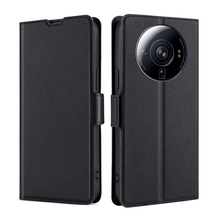 Custodia per telefono in pelle flip orizzontale con fibbia laterale ultrasottile, For Xiaomi 12 Lite, For Xiaomi Redmi Note 11T Pro 5G/Note 11T Pro+ 5G, For Xiaomi Poco M4 5G, For Xiaomi 12S Ultra