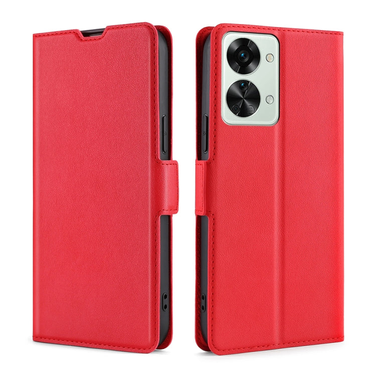 Custodia per telefono in pelle flip orizzontale con fibbia laterale ultrasottile, For OnePlus Nord 2T, For OnePlus Nord CE 2 Lite 5G, For OnePlus Ace Racing, For OnePlus Ace/10R