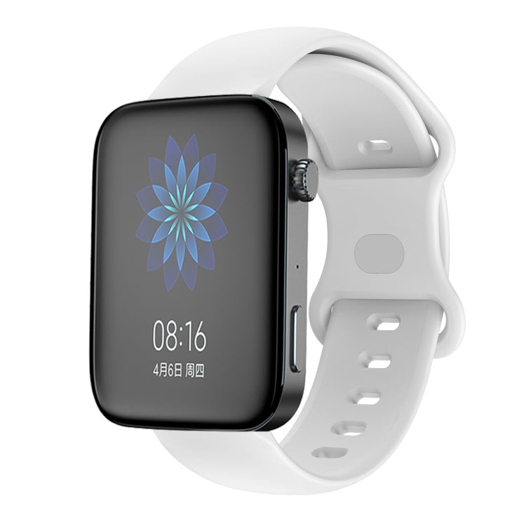 Cinturino in silicone con fibbia a farfalla, For Xiaomi Mi Watch 18mm