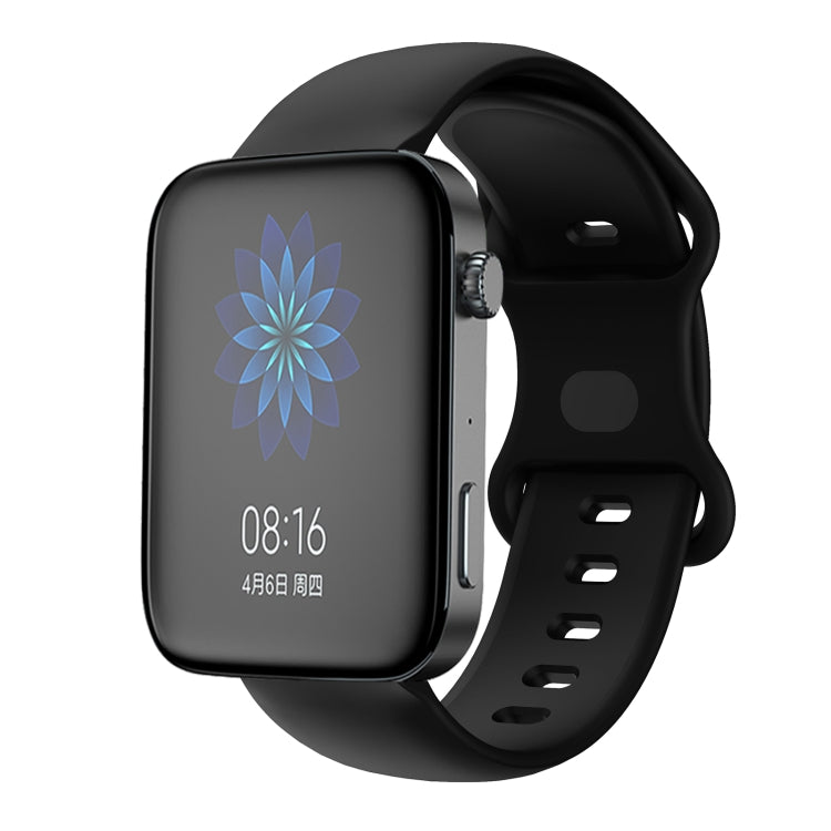 Cinturino in silicone con fibbia a farfalla, For Xiaomi Mi Watch 18mm