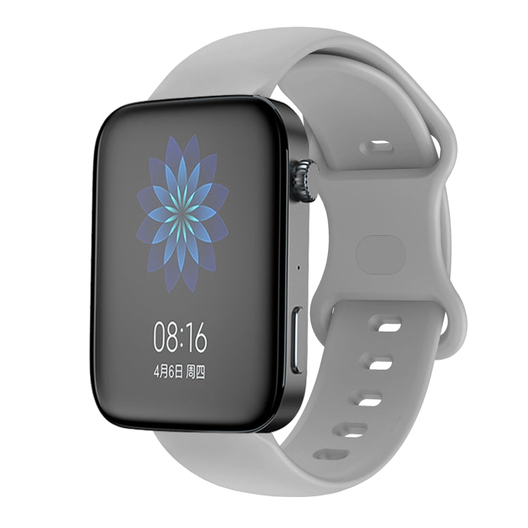 Cinturino in silicone con fibbia a farfalla, For Xiaomi Mi Watch 18mm