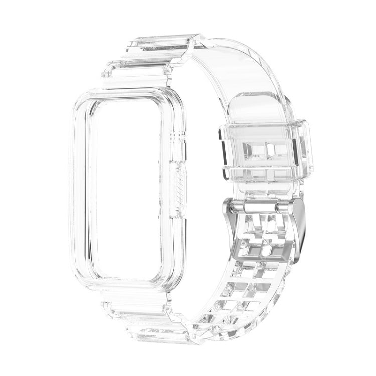 Per Huawei Watch Fit 2 cinturino in silicone trasparente integrato, For Huawei Watch Fit 2