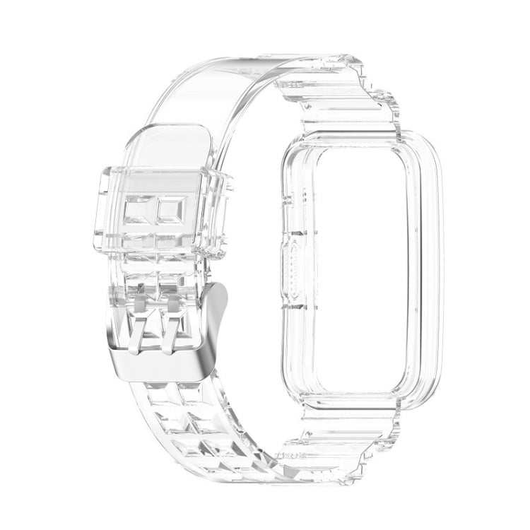 Per Huawei Watch Fit 2 cinturino in silicone trasparente integrato, For Huawei Watch Fit 2