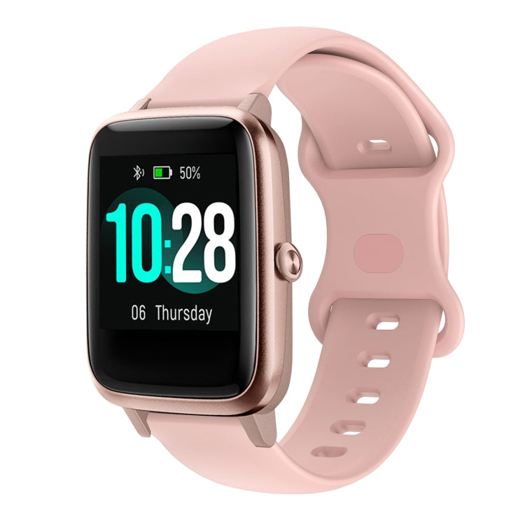 Per Xiaomi Haylou Smart Watch LS01 Cinturino in silicone con fibbia a farfalla da 19 mm