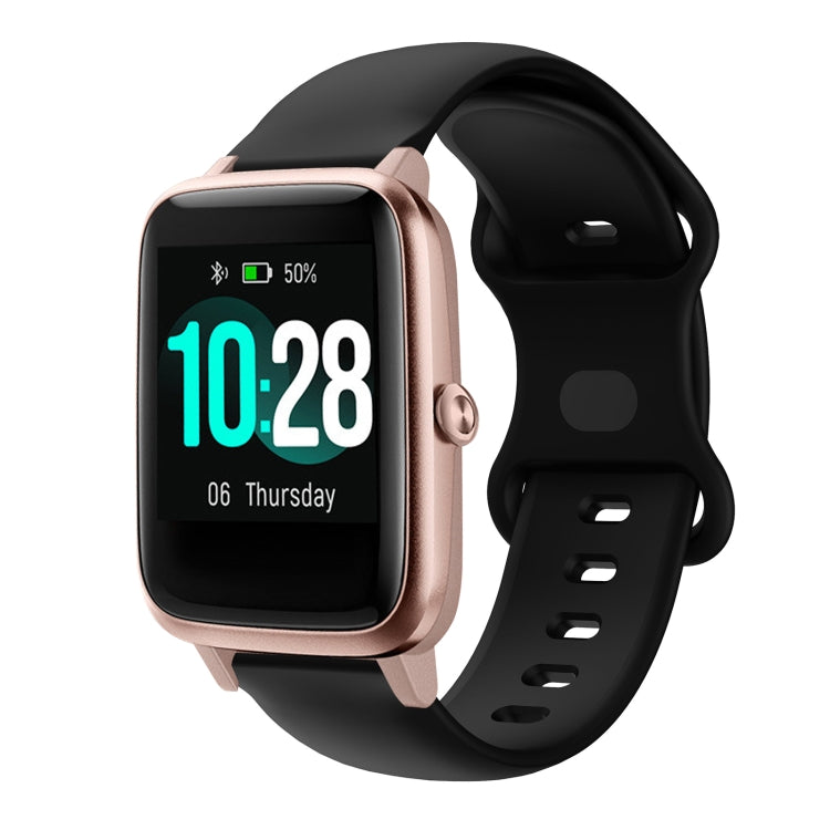 Per Xiaomi Haylou Smart Watch LS01 Cinturino in silicone con fibbia a farfalla da 19 mm