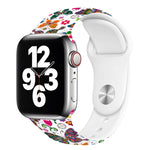 Cinturino per orologio con stampa a unghia singola per Apple Watch Series, 7 45mm / 6&SE&5&4 44mm / 3&2&1 42mm, 7 41mm / 6&SE&5&4 40mm / 3&2&1 38mm