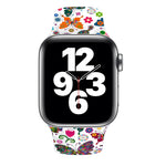 Cinturino per orologio con stampa a unghia singola per Apple Watch Series, 7 45mm / 6&SE&5&4 44mm / 3&2&1 42mm, 7 41mm / 6&SE&5&4 40mm / 3&2&1 38mm