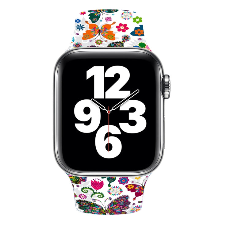 Cinturino per orologio con stampa a unghia singola per Apple Watch Series, 7 45mm / 6&SE&5&4 44mm / 3&2&1 42mm, 7 41mm / 6&SE&5&4 40mm / 3&2&1 38mm
