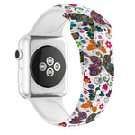 Cinturino per orologio con stampa a unghia singola per Apple Watch Series, 7 45mm / 6&SE&5&4 44mm / 3&2&1 42mm, 7 41mm / 6&SE&5&4 40mm / 3&2&1 38mm