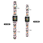 Cinturino per orologio con stampa a unghia singola per Apple Watch Series, 7 45mm / 6&SE&5&4 44mm / 3&2&1 42mm, 7 41mm / 6&SE&5&4 40mm / 3&2&1 38mm