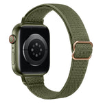 Cinturino in nylon a vita piccola per Apple Watch Series, 7 45mm / 6&SE&5&4 44mm / 3&2&1 42mm