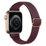 Cinturino in nylon a vita piccola per Apple Watch Series, 7 45mm / 6&SE&5&4 44mm / 3&2&1 42mm