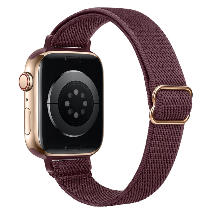 Cinturino in nylon a vita piccola per Apple Watch Series, 7 45mm / 6&SE&5&4 44mm / 3&2&1 42mm