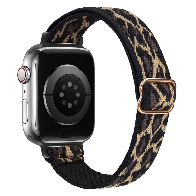 Cinturino in nylon a vita piccola per Apple Watch Series, 7 45mm / 6&SE&5&4 44mm / 3&2&1 42mm