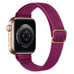 Cinturino in nylon a vita piccola per Apple Watch Series, 7 45mm / 6&SE&5&4 44mm / 3&2&1 42mm