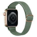 Cinturino in nylon a vita piccola per Apple Watch Series, 7 45mm / 6&SE&5&4 44mm / 3&2&1 42mm