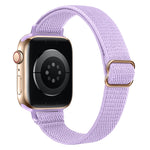 Cinturino in nylon a vita piccola per Apple Watch Series, 7 45mm / 6&SE&5&4 44mm / 3&2&1 42mm