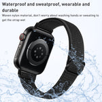 Cinturino in nylon a vita piccola per Apple Watch Series, 7 45mm / 6&SE&5&4 44mm / 3&2&1 42mm