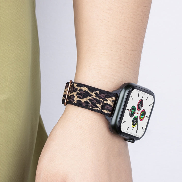 Cinturino in nylon a vita piccola per Apple Watch Series, 7 41mm / 6&SE&5&4 40mm / 3&2&1 38mm