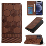 Custodia portafoglio in pelle magnetica per iPhone 12 mini