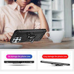 Custodia per telefono antiurto in TPU + PC con supporto girevole a 360 gradi, For Honor Play6T Pro / X8 / X30i