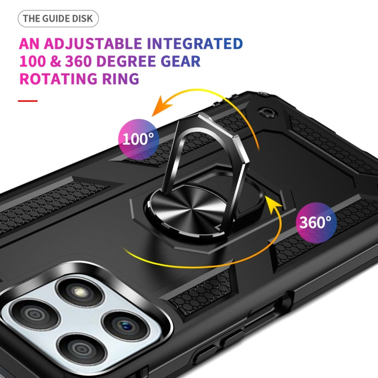 Custodia per telefono antiurto in TPU + PC con supporto girevole a 360 gradi, For Honor Play6T Pro / X8 / X30i