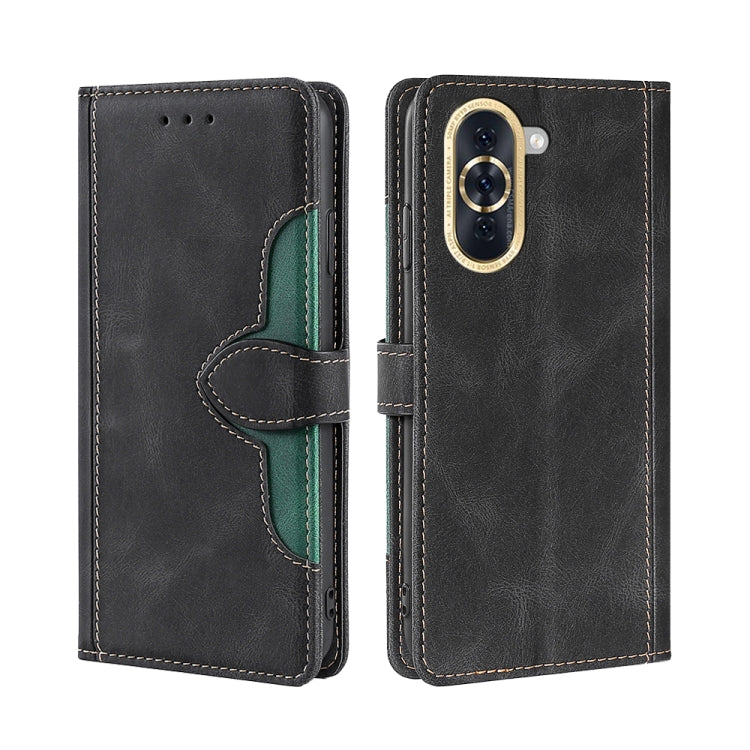 Custodia per telefono in pelle con fibbia magnetica Skin Feel, For Huawei nova 10, For Huawei nova 10 Pro, For Nokia C100, For Nokia C200, For Samsung Galaxy A73 5G, For Xiaomi 12S Ultra
