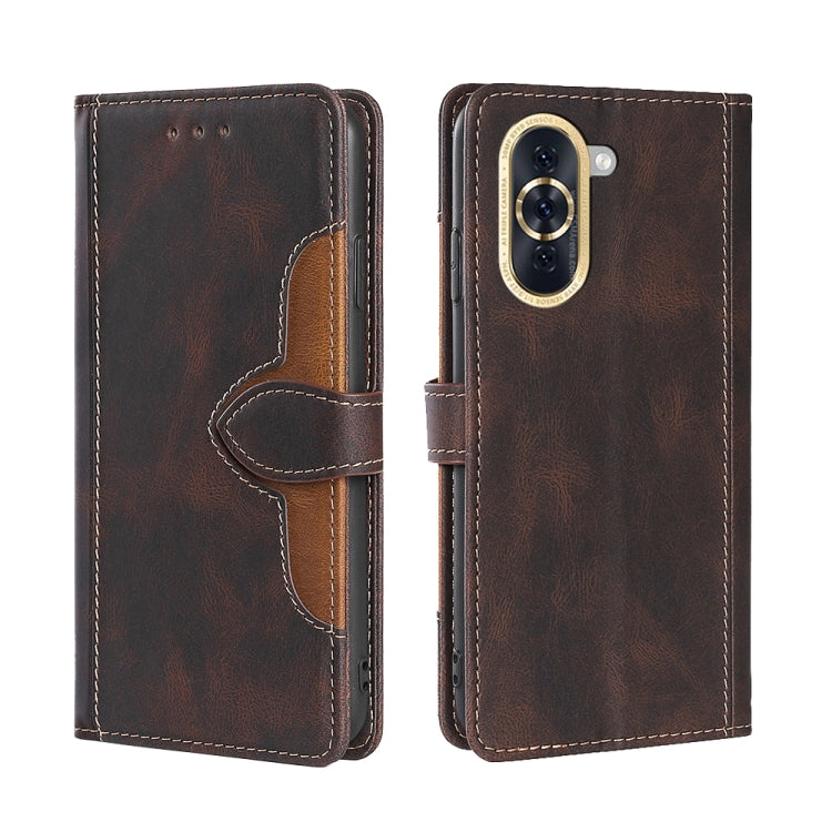 Custodia per telefono in pelle con fibbia magnetica Skin Feel, For Huawei nova 10, For Huawei nova 10 Pro, For Nokia C100, For Nokia C200, For Samsung Galaxy A73 5G, For Xiaomi 12S Ultra