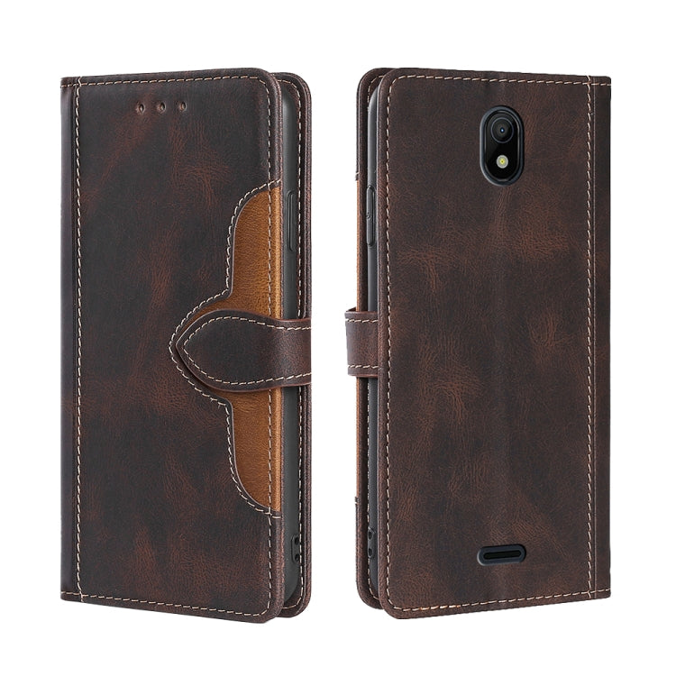 Custodia per telefono in pelle con fibbia magnetica Skin Feel, For Huawei nova 10, For Huawei nova 10 Pro, For Nokia C100, For Nokia C200, For Samsung Galaxy A73 5G, For Xiaomi 12S Ultra