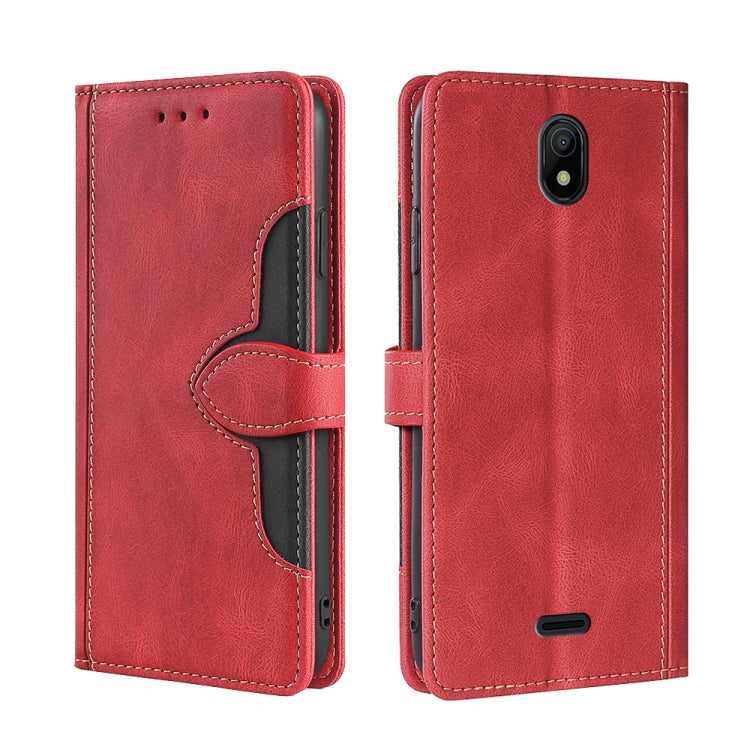 Custodia per telefono in pelle con fibbia magnetica Skin Feel, For Huawei nova 10, For Huawei nova 10 Pro, For Nokia C100, For Nokia C200, For Samsung Galaxy A73 5G, For Xiaomi 12S Ultra