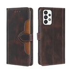 Custodia per telefono in pelle con fibbia magnetica Skin Feel, For Huawei nova 10, For Huawei nova 10 Pro, For Nokia C100, For Nokia C200, For Samsung Galaxy A73 5G, For Xiaomi 12S Ultra