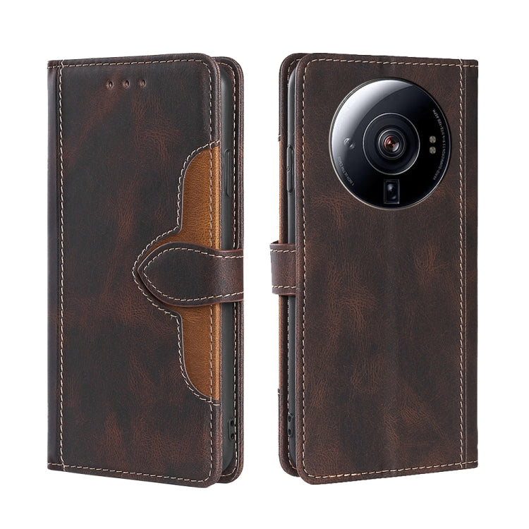 Custodia per telefono in pelle con fibbia magnetica Skin Feel, For Huawei nova 10, For Huawei nova 10 Pro, For Nokia C100, For Nokia C200, For Samsung Galaxy A73 5G, For Xiaomi 12S Ultra