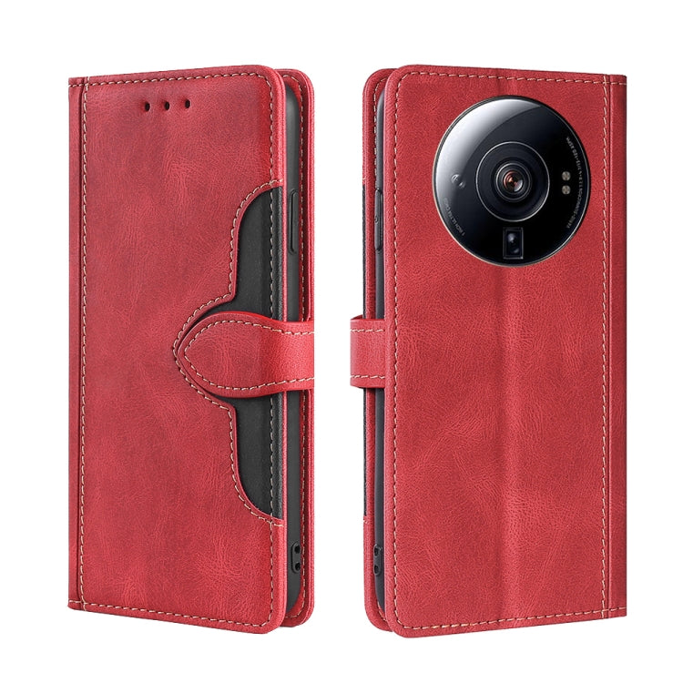 Custodia per telefono in pelle con fibbia magnetica Skin Feel, For Huawei nova 10, For Huawei nova 10 Pro, For Nokia C100, For Nokia C200, For Samsung Galaxy A73 5G, For Xiaomi 12S Ultra