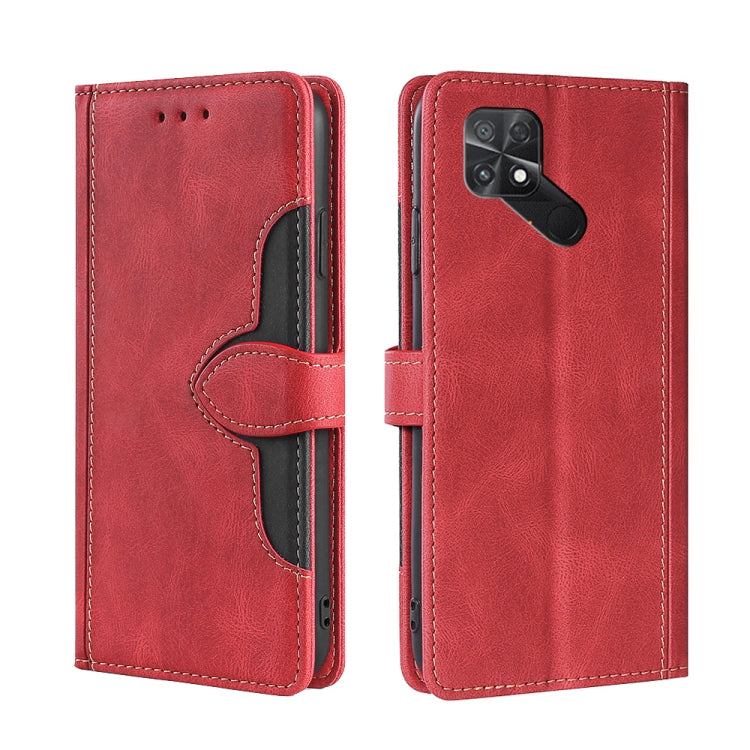 Custodia per telefono in pelle con fibbia magnetica Skin Feel, For Xiaomi Poco C40