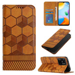 Custodia per telefono a conchiglia in pelle magnetica con trama di calcio, For Xiaomi Redmi 10C / 10 India, For Xiaomi Redmi 10A, For Xiaomi Redmi Note 11 Global 2022 / Note 11S 4G, For Xiaomi Redmi Note 11 Pro 5G / 4G Global 2022 / Note 11 Pro+ India