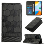 Custodia per telefono a conchiglia in pelle magnetica con trama di calcio, For Xiaomi Redmi 10C / 10 India, For Xiaomi Redmi 10A, For Xiaomi Redmi Note 11 Global 2022 / Note 11S 4G, For Xiaomi Redmi Note 11 Pro 5G / 4G Global 2022 / Note 11 Pro+ India