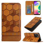 Custodia per telefono a conchiglia in pelle magnetica con trama di calcio, For Xiaomi Redmi 10C / 10 India, For Xiaomi Redmi 10A, For Xiaomi Redmi Note 11 Global 2022 / Note 11S 4G, For Xiaomi Redmi Note 11 Pro 5G / 4G Global 2022 / Note 11 Pro+ India