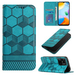 Custodia per telefono a conchiglia in pelle magnetica con trama di calcio, For Xiaomi Redmi 10C / 10 India, For Xiaomi Redmi 10A, For Xiaomi Redmi Note 11 Global 2022 / Note 11S 4G, For Xiaomi Redmi Note 11 Pro 5G / 4G Global 2022 / Note 11 Pro+ India