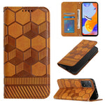 Custodia per telefono a conchiglia in pelle magnetica con trama di calcio, For Xiaomi Redmi 10C / 10 India, For Xiaomi Redmi 10A, For Xiaomi Redmi Note 11 Global 2022 / Note 11S 4G, For Xiaomi Redmi Note 11 Pro 5G / 4G Global 2022 / Note 11 Pro+ India