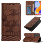 Custodia per telefono a conchiglia in pelle magnetica con trama di calcio, For Xiaomi Redmi 10C / 10 India, For Xiaomi Redmi 10A, For Xiaomi Redmi Note 11 Global 2022 / Note 11S 4G, For Xiaomi Redmi Note 11 Pro 5G / 4G Global 2022 / Note 11 Pro+ India
